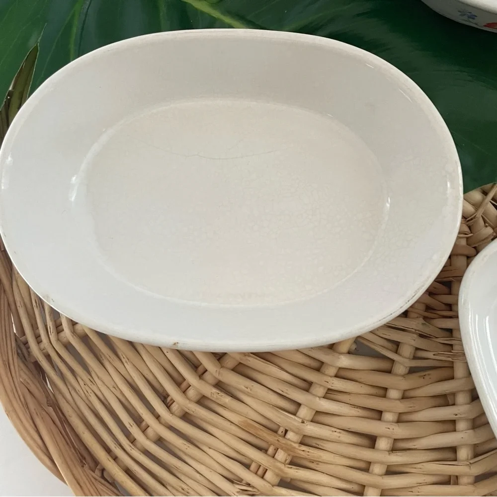 Vintage Northland set of 3 floral Ovenproof Casserole Dishes made in Japan